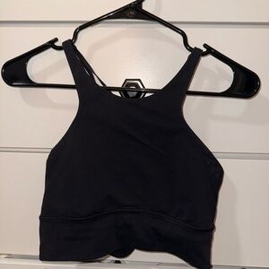 lululemon athletica Black High-Neck Sports Bra